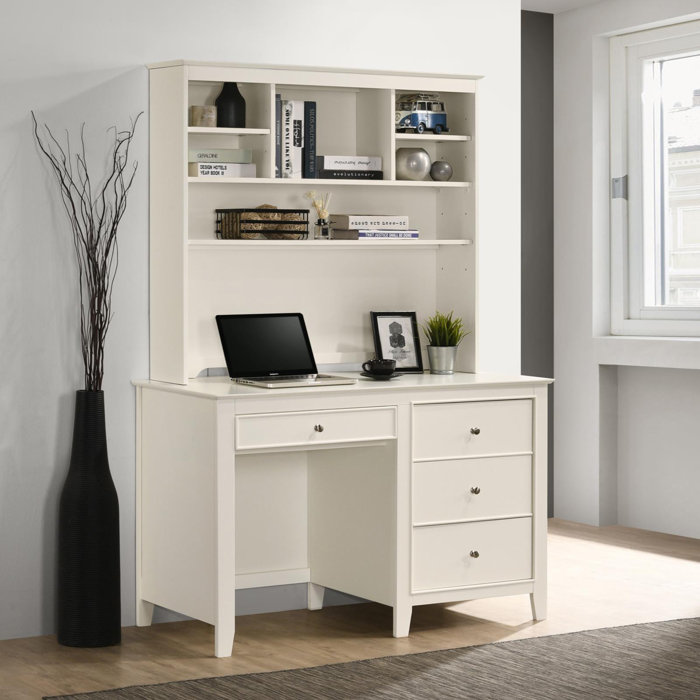 Red Barrel Studio® Aolany Computer Desk with Hutch & Reviews Wayfair